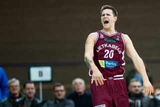 "Lietkabelis" nepaliko vilčių Latvijos čempionams